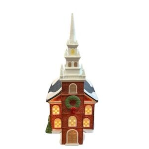 Dept 56 Heritage Village Collect  New England Village Old North Church Works Box